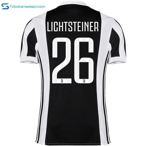 Camiseta Juventus 1ª Lichtsteiner 2017/18